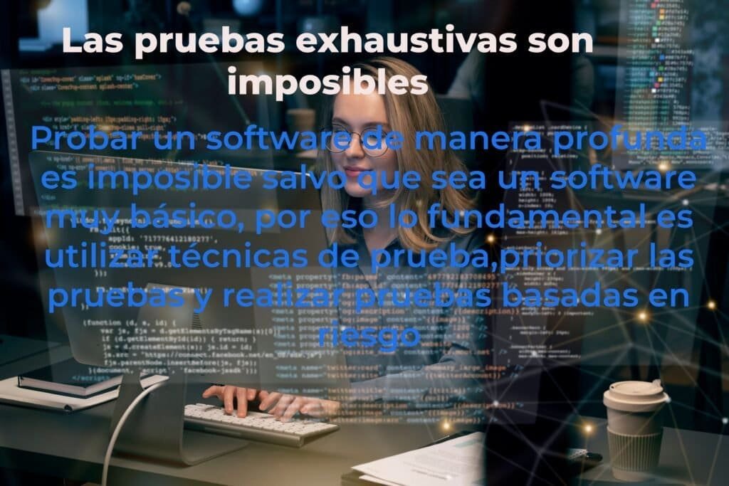 Segundo principio fundamental de las pruebas