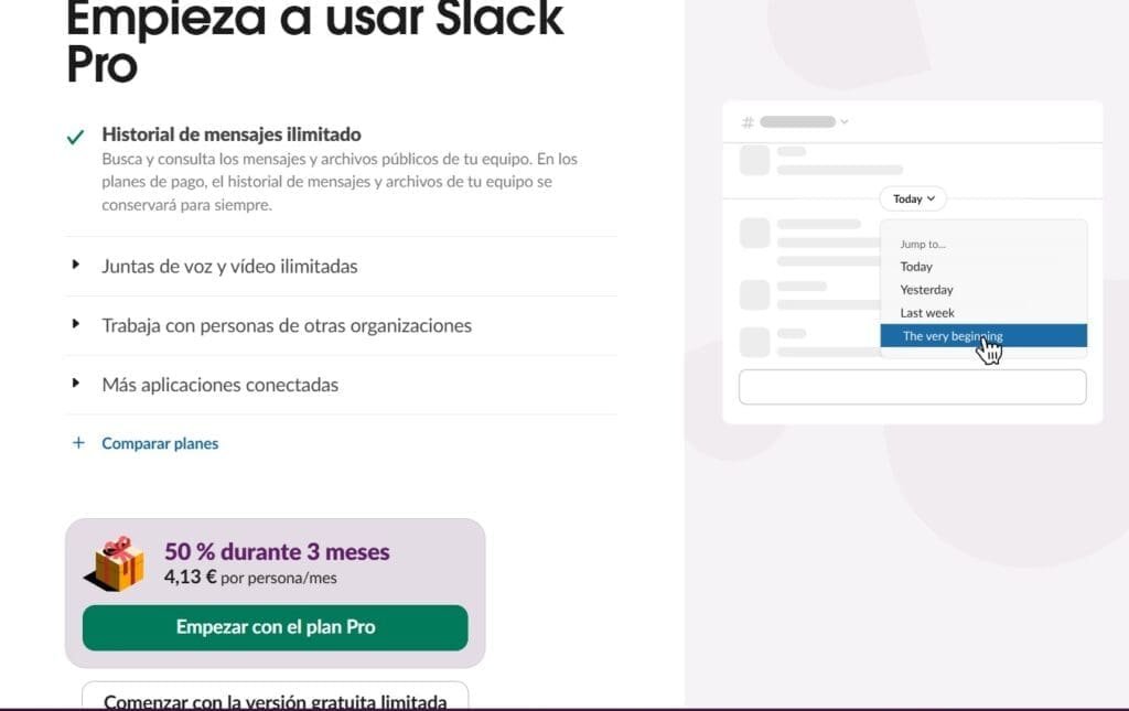 Usar slack gratis