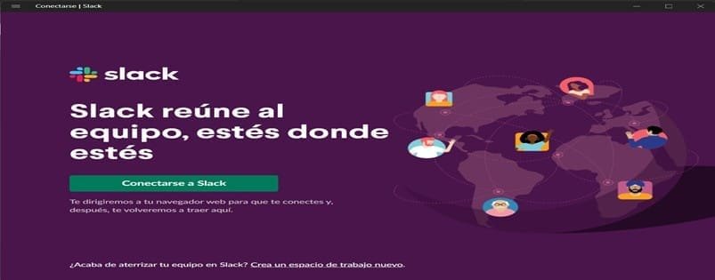 conectarse a slack