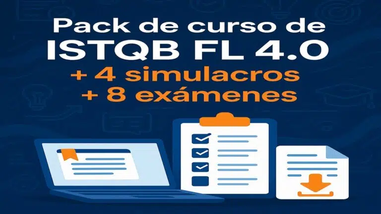 🏆Pack de curso de istqb foundation level 4.0 + 4 simulacros + 8 exámenes para descargar