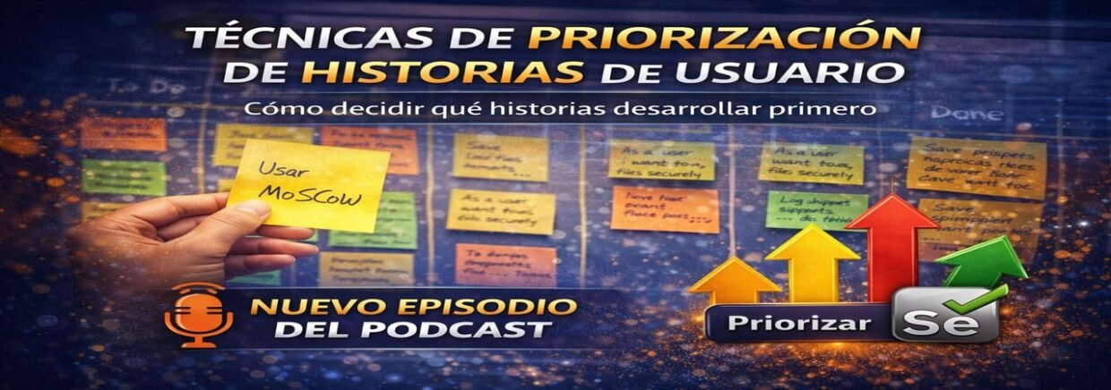 Tecnicas de priorizacion historias de usuario podcast