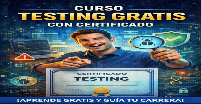 🏆Curso de Testing Gratis de Software 2026 | De Cero a QA Engineer