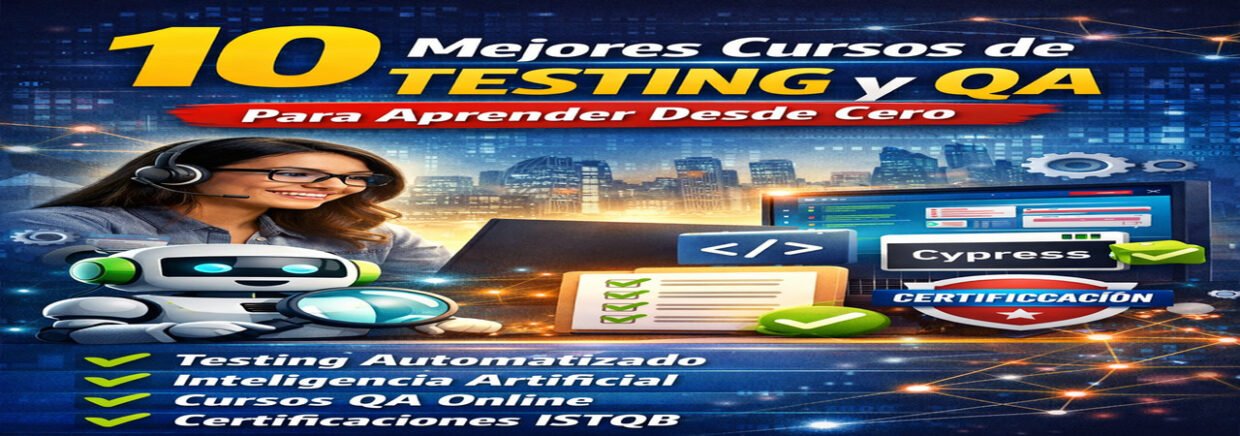 Mejores cursos de testing y QA