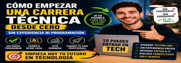 Como empezar una carrera tecnica desde cero