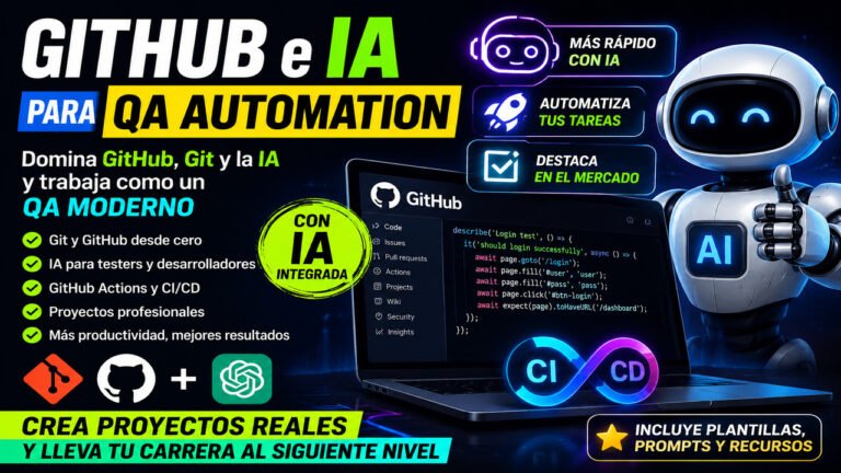 Curso de GitHub e IA para QA Automation 🚀