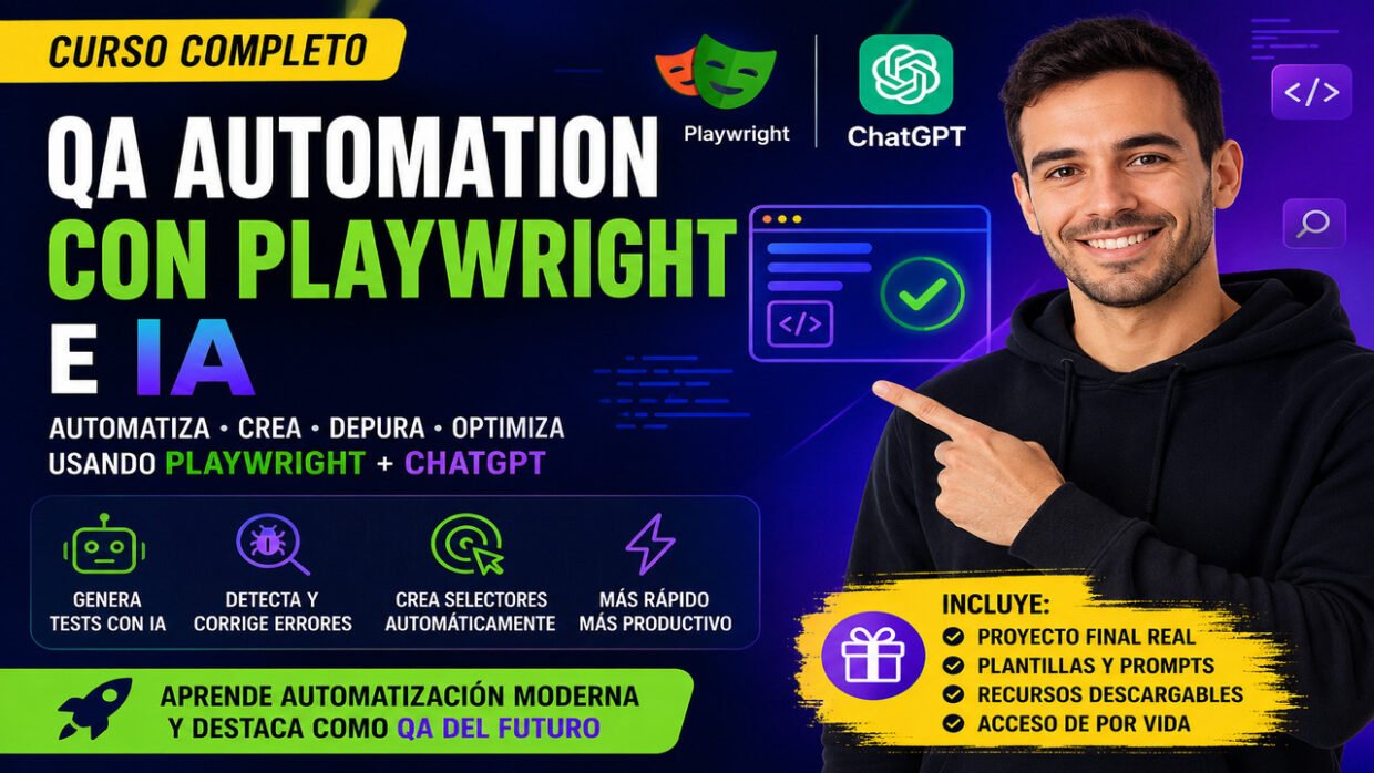 Qa automation con playwright e IA
