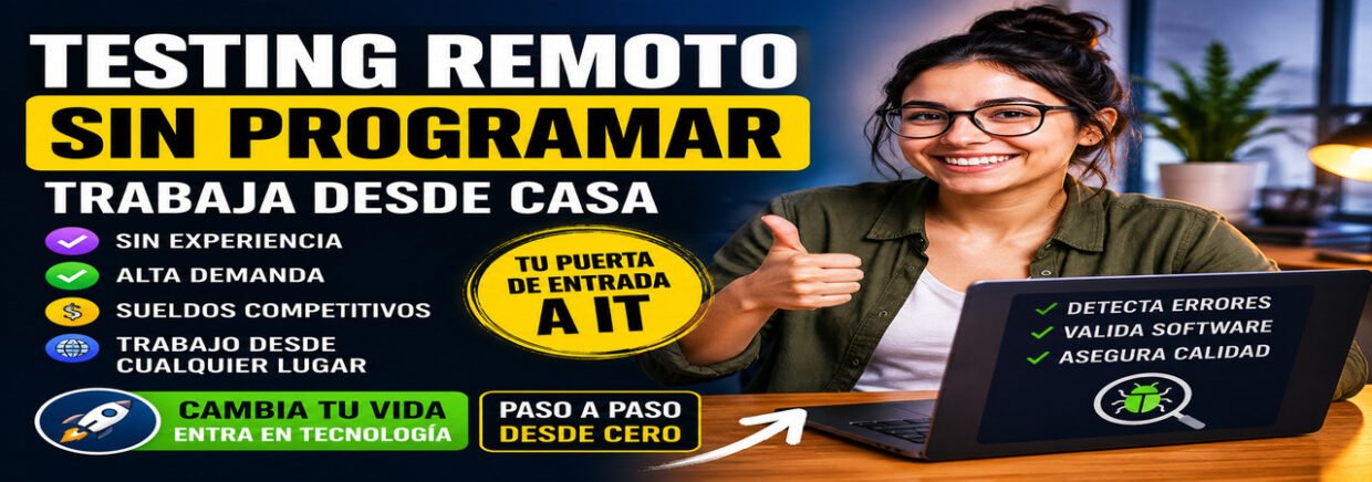 Testing remoto sin programar