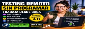 Testing remoto sin programar