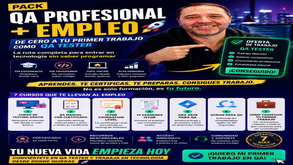 🚀 QA Profesional + Empleo