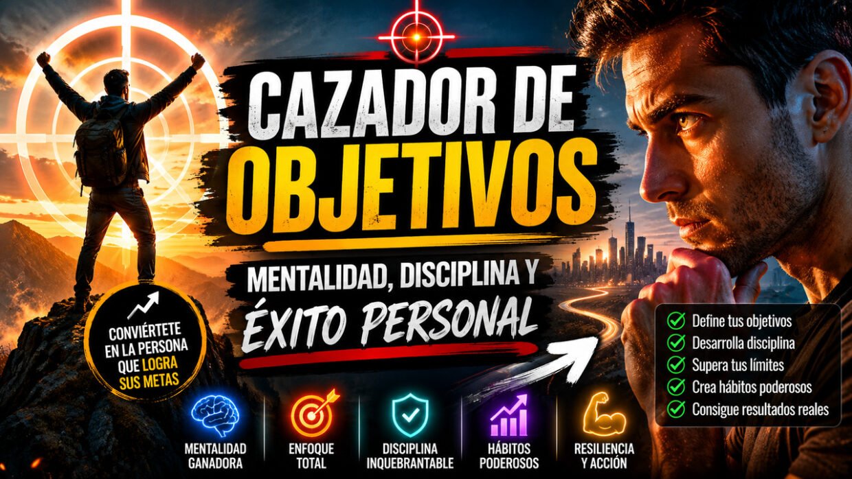 Cazador de Objetivos Mentalidad, Disciplina y Éxito Personal
