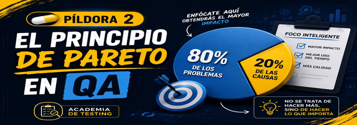 Píldora 2 El Principio de Pareto en QA_1280-450