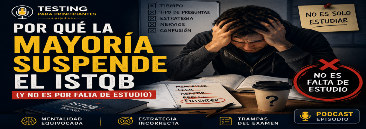 por que la gente suspende el ISTQB