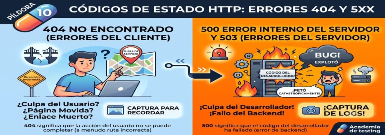 HTTP que todo Tester debe conocer 404 y Errores 500