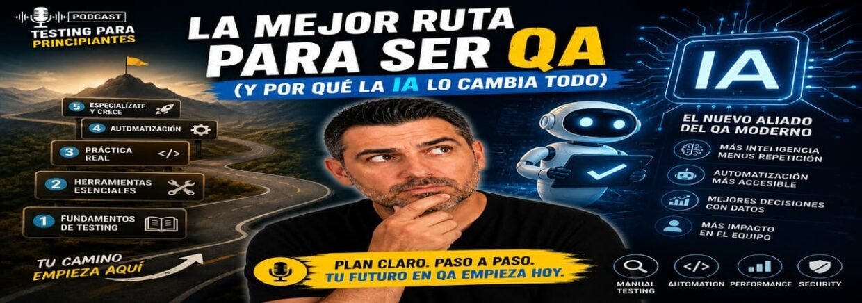 La mejor ruta para ser qa